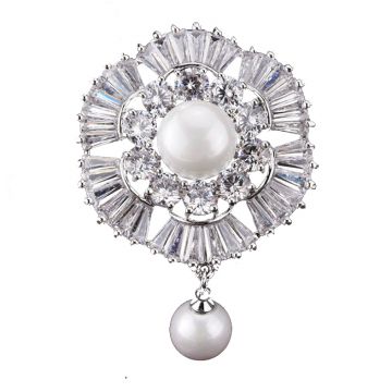 Brosa Elina Silver