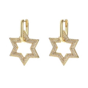 Cercei Star Shine Gold